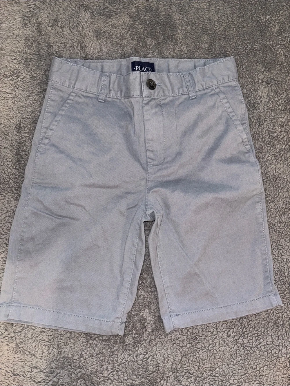 The Children's Place Light Gray Kids Chino Pants